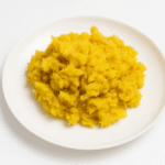 Mashed ripe plantain